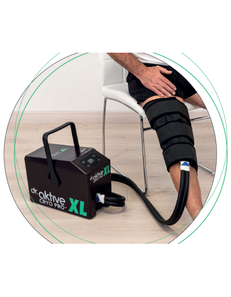 Dr Aktive CRYO PRO XL Kit Complet Genou (Appareil + Sac + Enveloppe Genou) NEW