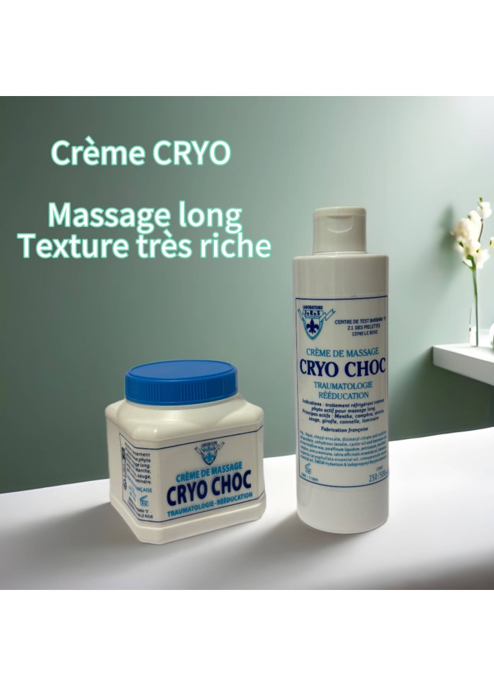 CRÈME CRYO CHOC TRAUMATOLOGIE
