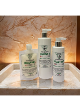CRÈME ÉCHAUFFANTE + 1000 ML