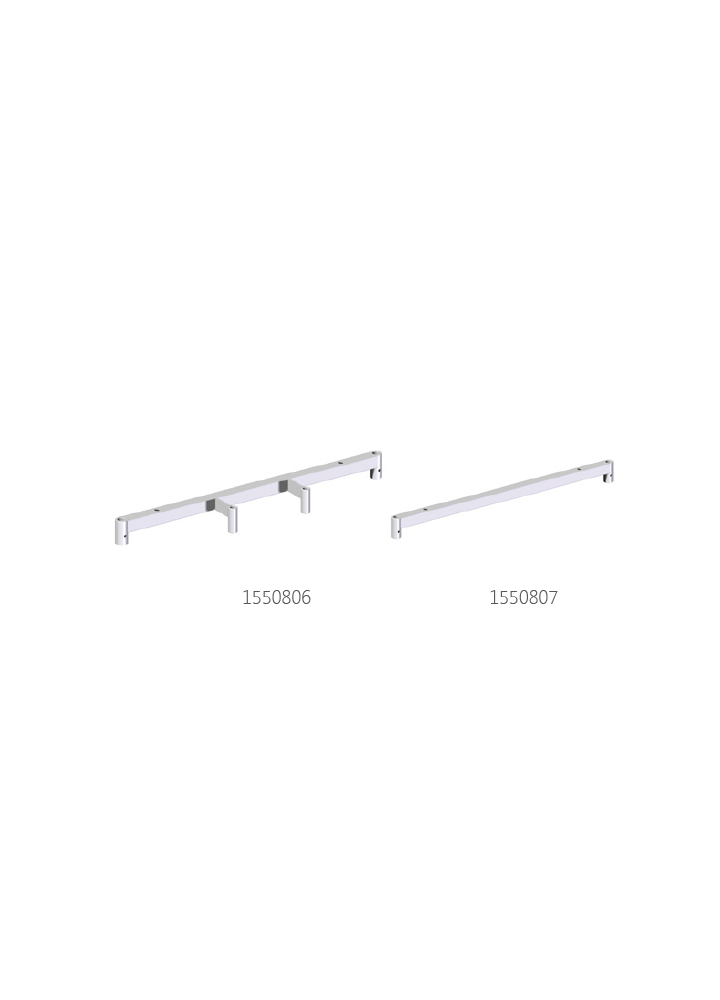 Rail de fixation simple pour set gynéco pour tous types Manuxelect