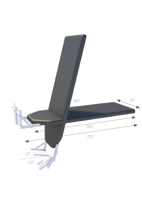 TABLE DE VERTICALISATION 1 PLAN + rails fixation