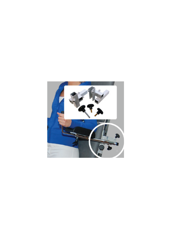 Pièces de fixation pour appui bras ou tablette de travail