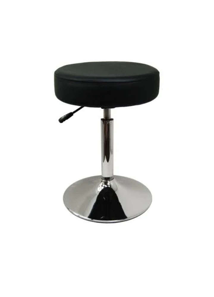 TABOURET - CRONOS sur Socle/Acier Chromé/Couleur au choix