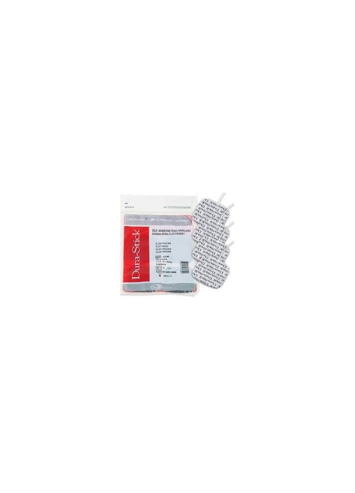 ELECTRODES A FIL - DURA-STICK® (CARBONE - GEL) - ROUGE