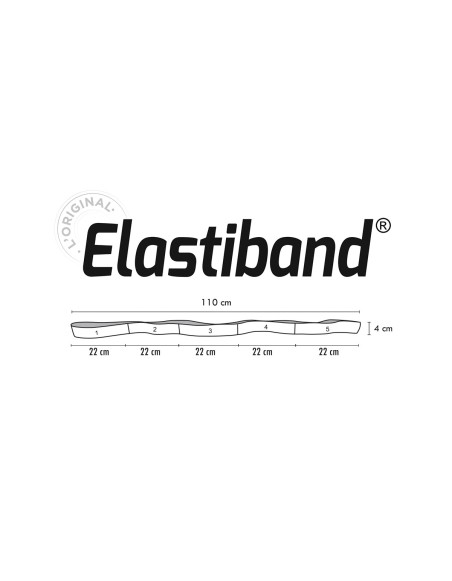 Maxi Elastiband rouge 10 kg vrac