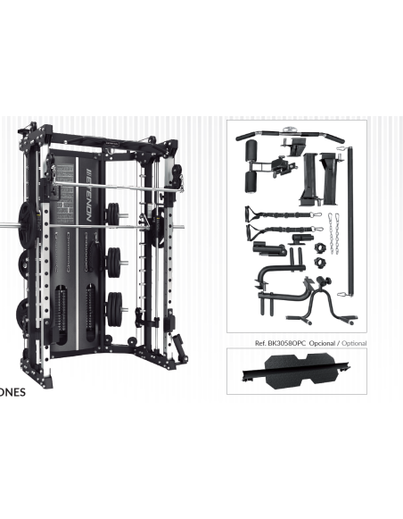 MULTIFONCTION SMITH 2X90 KG