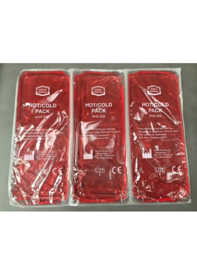 COMPRESSE HOT/COLD PACK - ROUGE grand modèle - LOT DE 2