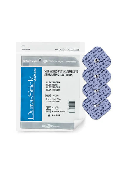 ÉLECTRODES SNAP- DURA-STICK® PLUS (FILAMENT ACIER - GEL) - BLEU